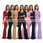 2021 Two Piece Set Women Clothing,2 Piece Set Women,Sexy Costumes Crop Top Matching Sets Outfit Two Piece Pants Set