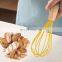 Best Quality Handle Bamboo Mini Hand Rolling Auto Bulk New 3 In 1 Silicone Egg Whisk