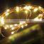 led christmas copper wire string light