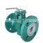 COVNA DN150 6 inch 2 Way Double Flange Type Cast Steel Lever Operated Ball Valve upvc/brass/stainless