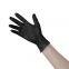 Nitrile Glove Black 100% Heavy Duty Black Large Nitrile Glove Disposal Black Glove