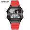 SANDA 418 Latest Men Digital Sport Watches Silicon Watch Band Stopwatch Back Light Time Showed Boys Digital Watch