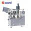 Small soft tube filling sealing machine for the ointment, hair dyes, pigments, toothpastes