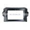 New Black UV Car Large Screen Frame For 2016+ FORTUNER Android Player Desk Modified Stereo Decorative Panel With Power Cable