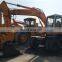 Cheap Hyundai 130w-5 wheel excavator