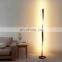 Mid Century Modern Light Big Stand Lamp Loft Sofa Acrylic Floor Lamp Black Metal Standing Lamp