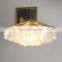 Simple Shell Chandelier Contemporary Nordic Pendant Light Bedroom Creative Dining Room Chandelier Lamp