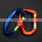 JRSGS Customized Locking Carabiner Clips for Climbing and Hammock Aluminium Safety Hook 25kn S7104B