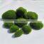 Artificial Moss Rocks Decorative Faux Green Moss Covered Stones