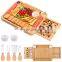 Hot Product Rectangle Durable Cheese Board Customized Logos Bamboo Cheese Board