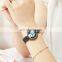 SHENGKE Classic Women Watch K0112L Office Ladies Casual Quartz Wristwatch Glitter Black Hand Watch SK