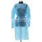 high quality disposable SS SMS gown PP PE gown PP isolation gown uniform manufacturer