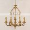 french classic high end pendant lamp luxury bronze antique chandelier
