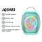 JQS403 OEM bass sound portable 4-inch speaker 8W power wireless bluetooth speaker for outdoor