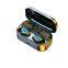 Newest promotion TWS in-ear waterproof wireless earbuds headphones with noise cancelling