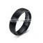 Blue color titanium stainless steel ring