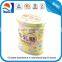 Oval shape candy tin can available in various color and design