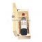 Natural color single bottle wooden wine gift box