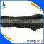 black polyester nylon 3 strand twist anchoring rope for ship