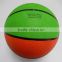 Customized logo cheap colorful basketball size 5