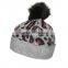 High quality fashion knit pattern trapper hat