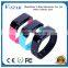 2015 New Colorful Bluetooth Smart watch Bracelet with Calling ID,Pedometor,Sleep,Carolies