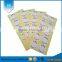Custom Printed Adhesive Packaging Label Coated Paper Sticker Self Adhesive Round Sticker Label