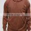 2016 new style 100%cotton with pocket custom crop hoodies