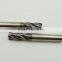Germany Tungsten Carbide Uncoated Straight Shank Spiral Corner Radius End Mills/CNC Lathe Tool 4Flutes Round End Mill Cutter