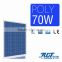 solar panel wholesale 70w polycrystalline solar panels for home