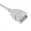Multi-function Micro Usb Male 5Pin to USB 2.0 A Female Converter Adapter Cable