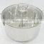 Surgical steel frying pan induction bottom pancake pan