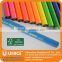 12Colours Black Wood Fluorescent Pencil