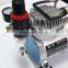 HSENG AS18K-2 1 / 6 HP mini airbrush compressor and airbrush