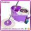 Hand Press Spin Go Mop with Steel Basket Bucket with Pedal