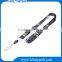 Polyester custom fashion cheap cell phone lanyard with clip