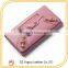2016 cheap handmade PU leather wallet ladies wallets from China