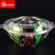 Disposable clear transparent plastic salad to go container with lid                        
                                                Quality Choice