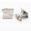 Cufflinks wholesale laser engraved stainless steel cufflink New design laser cufflink