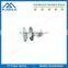 Heavy duty double glass routel for spider fittings