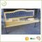 2016 hot sell cheap outdoor cast iron wooden garden bench HL-B-15008