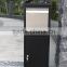 Foshan JHC Large Capacity Outdoor Metal Pillar Mailbox With Two Color Two Size For Garden