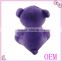 Hot Sale Cheap custom stuffed purple teddy bear