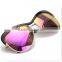 European New Colorful Coated UV Sunglasses, Women Reflective Sunglasses