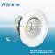 High efficiency aluminum warm white 450 lumen 5w rohs cob led down light