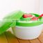 BPA Free Food Grade Salad To Go Plastic Salad Bowl With Lid&Fork