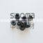 CNC machine silicon nitride bushing, Si3N4 bushing, small ceramic pins
