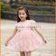 The 2016 Summer children's clothing factory direct number of customized short sleeved dress 63L84 lace dress