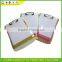 Stationery products differnent size metal clipboard clips