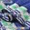 veken products OEM order acceptable glossy yarn dyed towel set